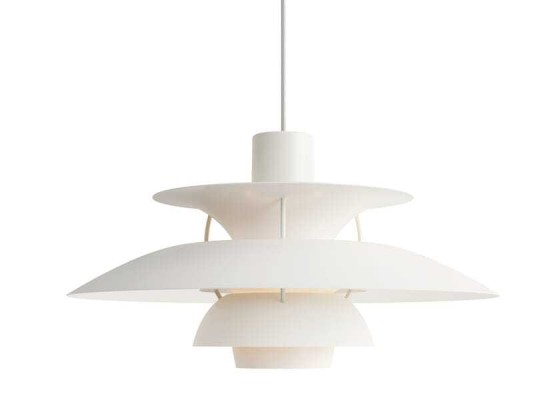 Подвесные светильники In Stock LOUIS POULSEN - PH 5 MONOCHROME WHITE