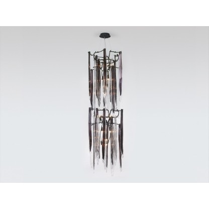 Подвесные светильники Serip WATERFALL STRAW TWIN