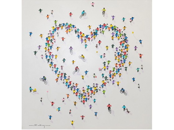 Картина NOVOCUADRO ART COMPANY Bicycle Heart