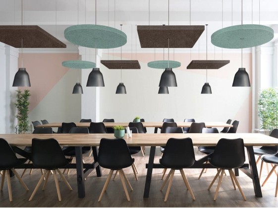 Самонесущие звукоизолирующие подвесные потолки Slalom T-FRAME