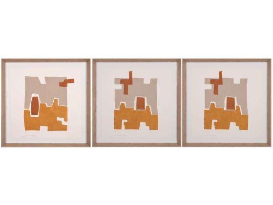 Картина NOVOCUADRO ART COMPANY Perfiles Ocre I &amp; II