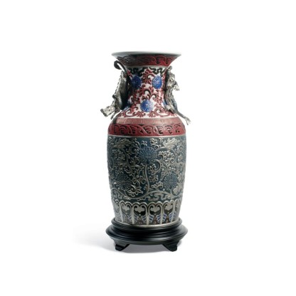 Ваза Lladro ORIENTAL VASE BLUE