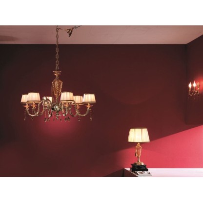 Подвесные светильники Euroluce Lampadari IMPERO L8 SHADE