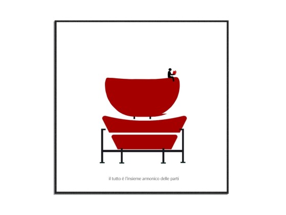 Плакат cartea DESIGN POSTER - TRE PEZZI