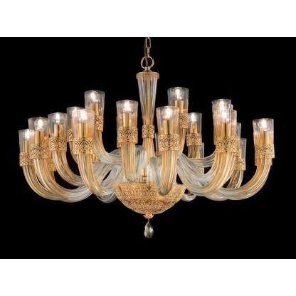 Подвесные светильники Euroluce Lampadari DEA L12+6+6