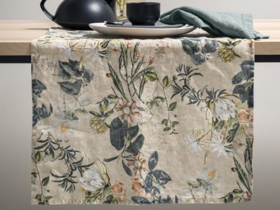 Декоративные дорожки для стола LA FABBRICA DEL LINO STAMPA ERBARIO