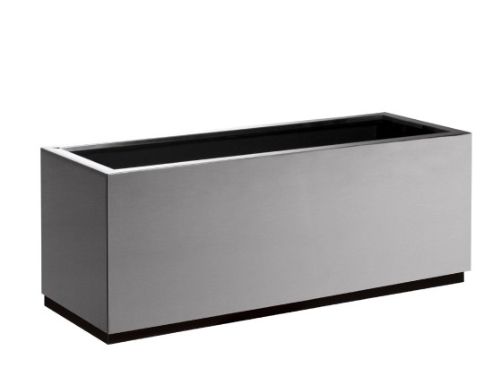 Кашпо прямоугольные Hobby Flower STEEL