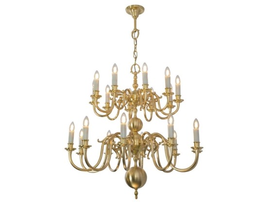 Подвесные светильники Patinas Lighting AMSTERDAM 20 ARMED CHANDELIER