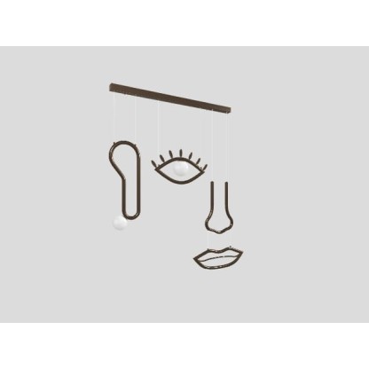 Подвесные светильники Masiero VISIO S 1/2