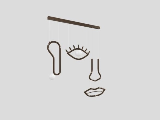 Подвесные светильники Masiero VISIO S 1/2