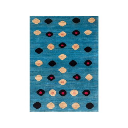 Ковер Zollanvari ELLIPSE GOLD BLACK &amp; FUCHSIA ON BLUE