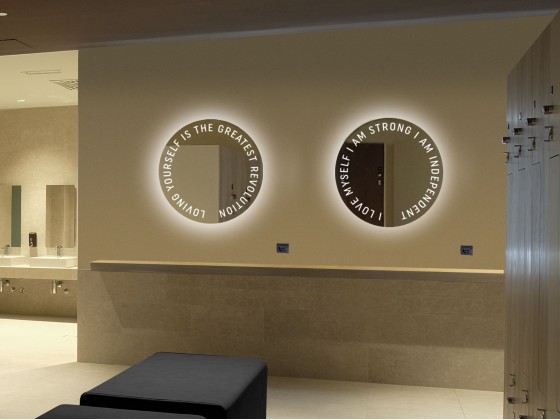 Зеркало для ванной комнаты FIT INTERIORS ANIMA