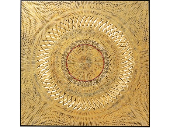 Картина KARE Design ART GEOMETRIC CIRCLE GOLD