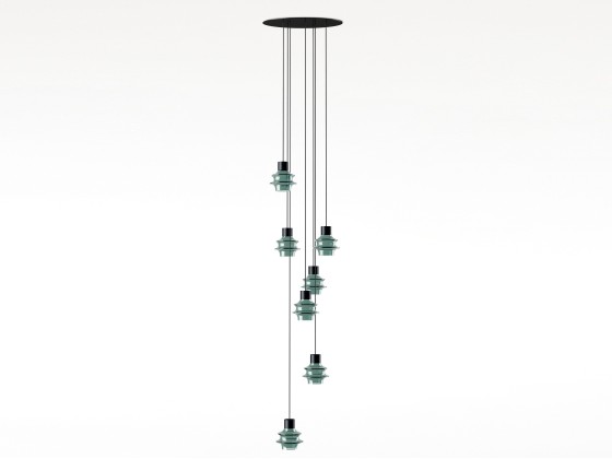 Подвесные светильники BOVER DROP S/07L