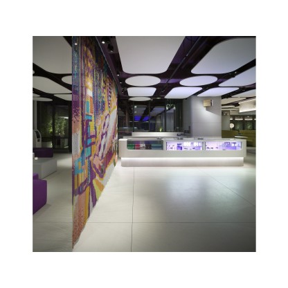 Вышитый бисером занавес Kriskadecor SPACE DIVIDER - STRAIGHT HALL