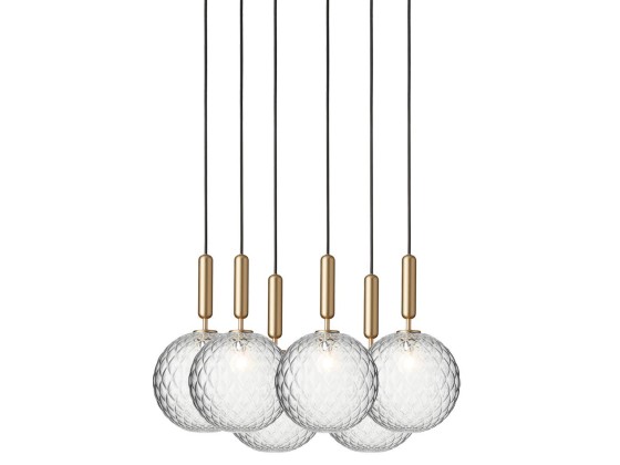 Подвесные светильники Nuura MIIRA 6 BRASS OPTIC