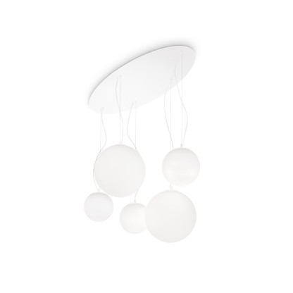 Подвесные светильники Ideal Lux MAPA BIANCO SP5
