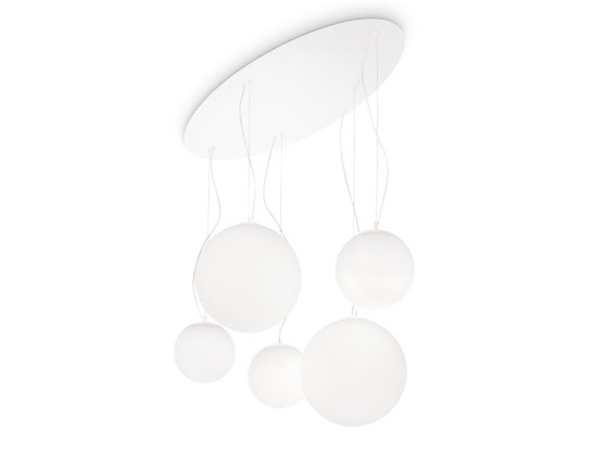 Подвесные светильники Ideal Lux MAPA BIANCO SP5