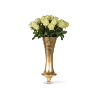 Ваза VGnewtrend VASE SILVIA WITH ROSES