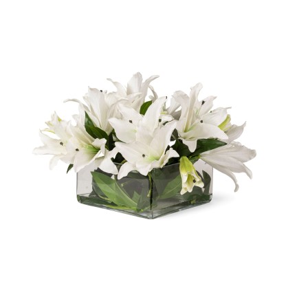 Ваза VGnewtrend ETERNITY SQUARE LILIUM