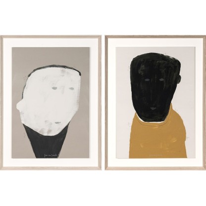 Картина NOVOCUADRO ART COMPANY CABEZA I &amp; II