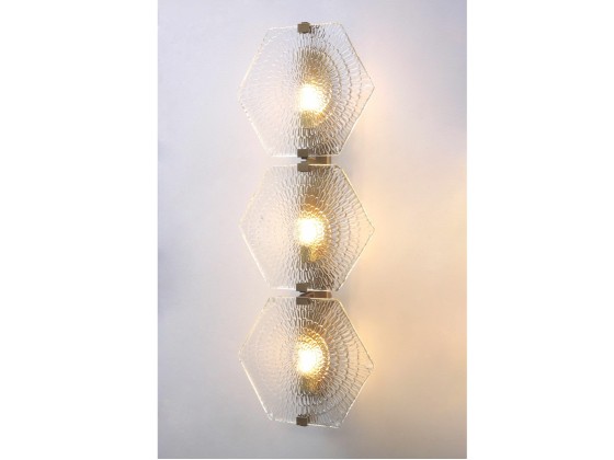 Подвесные светильники Patinas Lighting HEXXA WALL LIGHT 03 LIN