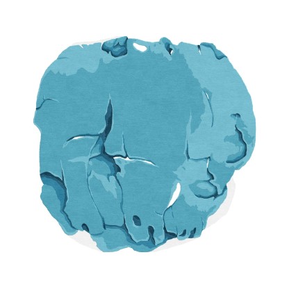 Ковер Tapis Rouge Distribution TRATTO AZZURRO