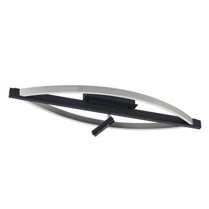 Потолочные светильники Lucande MATWEI OVAL NICKEL