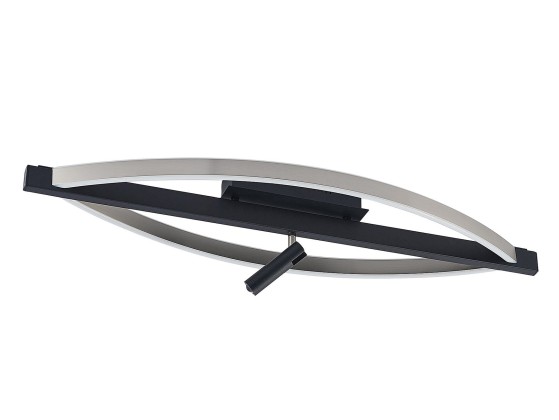 Потолочные светильники Lucande MATWEI OVAL NICKEL