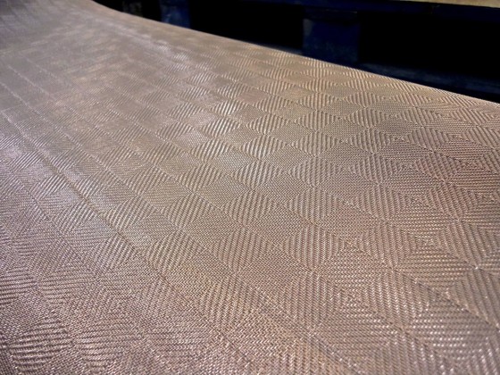 Металлические ткани для фасадов Tessitura Tele Metalliche Rossi DIAMANTE BRONZE