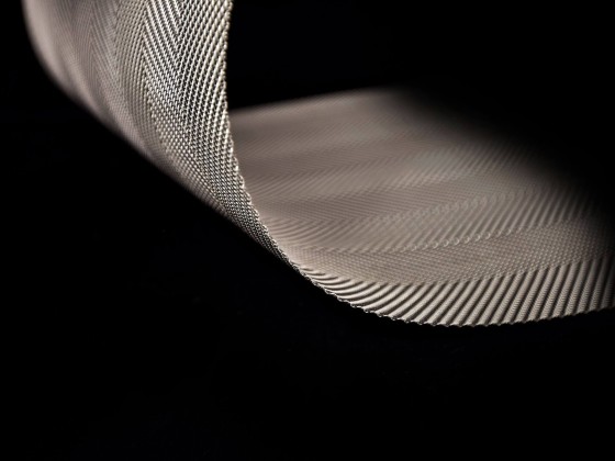 Ткани для стен Tessitura Tele Metalliche Rossi SPIGA SILVER