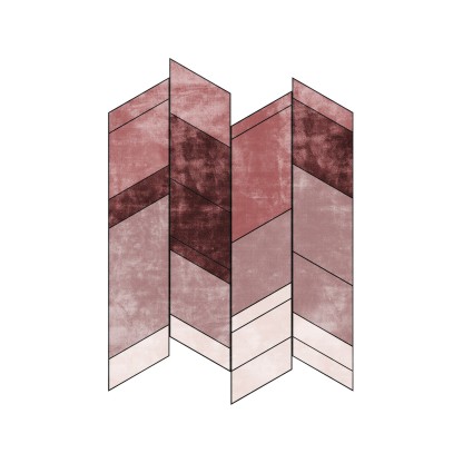 Ковер Sirecom Tappeti TANGRAM WINE