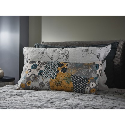 Наволочки LA FABBRICA DEL LINO PATCHWORK FLOREALE