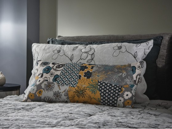 Наволочки LA FABBRICA DEL LINO PATCHWORK FLOREALE