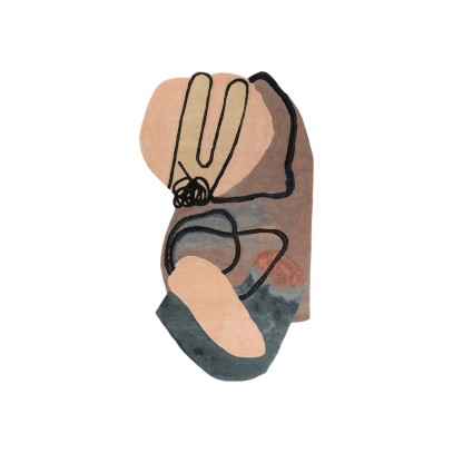 Ковер cc-tapis RECLINING FIGURE