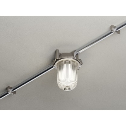 Уличные наружные потолочные светильники Genuit GLOBO SILVER