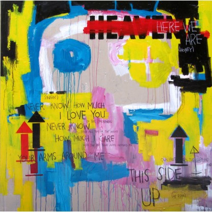 Картина ICI ET LA THIS SIDE UP