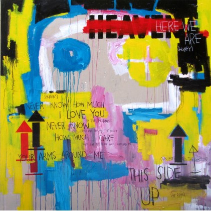 Картина ICI ET LA THIS SIDE UP