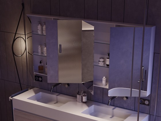 Зеркало для ванной комнаты MOMA Design MIRR REVERSE