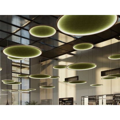 Самонесущие звукоизолирующие подвесные потолки Ares Line FUTON