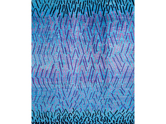 Ковер Zollanvari WATER MEADOW IN PURPLE, ROSE &amp; BLACK