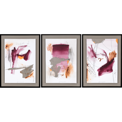 Картина NOVOCUADRO ART COMPANY Trptico Prpura