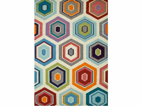 Ковер Jaipur Rugs MESILLA PDWL-5101 White/Orange