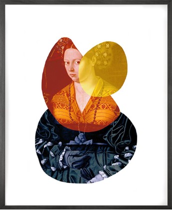 Печать на холсте Mineheart SHAPE AND COLOUR LADY 2