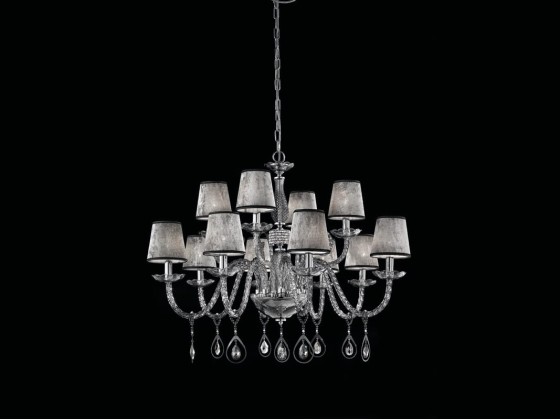Подвесные светильники Euroluce Lampadari TOOCHIC L8+4 SHADE