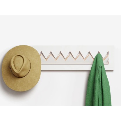 Вешалка для детей AMBIVALENZ FLPPS CROWNHNG 80x20-1 - WHITE