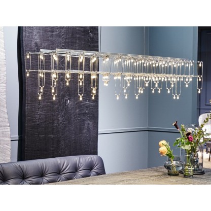 Подвесные светильники Quasar UNIVERSE SQUARE WITH DROPS