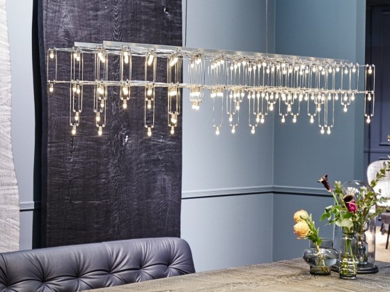 Подвесные светильники Quasar UNIVERSE SQUARE WITH DROPS