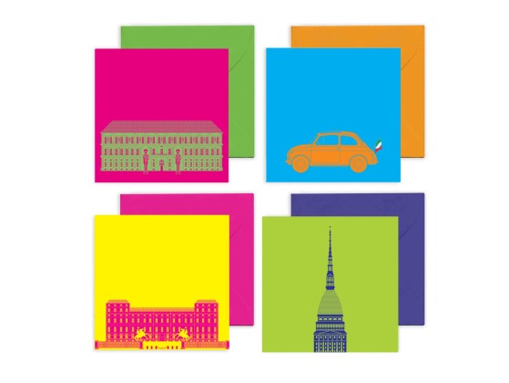 Почтовые открытки cartea TORINO