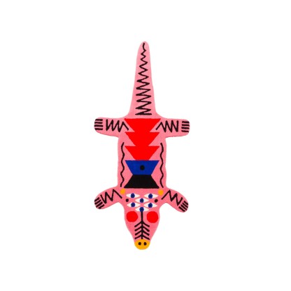 Ковер Qeeboo CROCOPINK